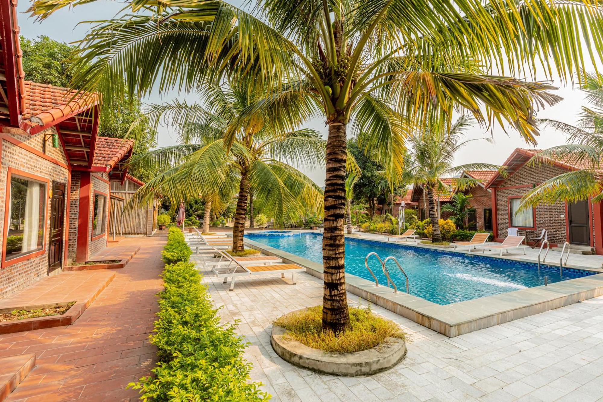 Tam Coc Green Garden Bungalow Ninh Binh Dış mekan fotoğraf