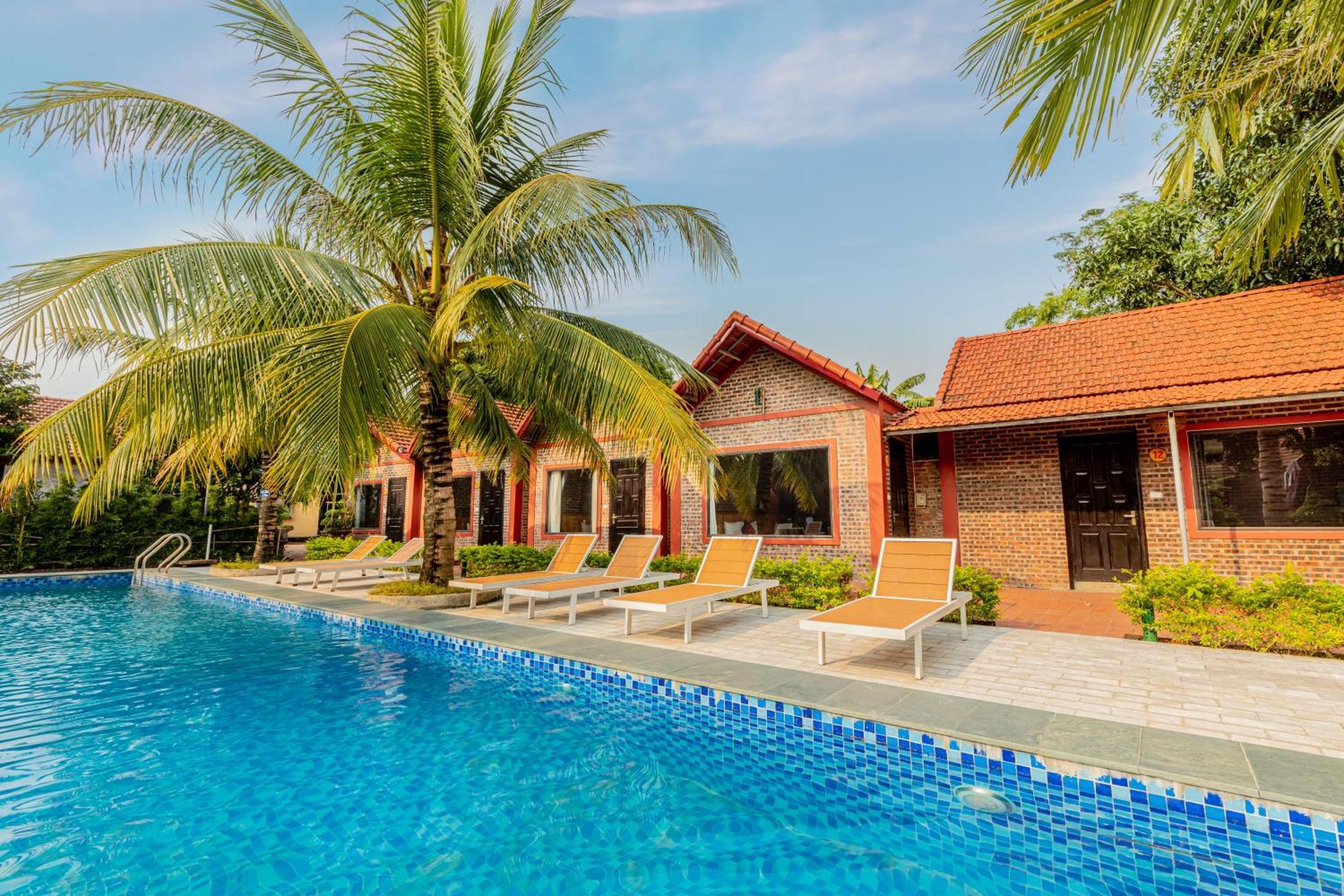 Tam Coc Green Garden Bungalow Ninh Binh Dış mekan fotoğraf