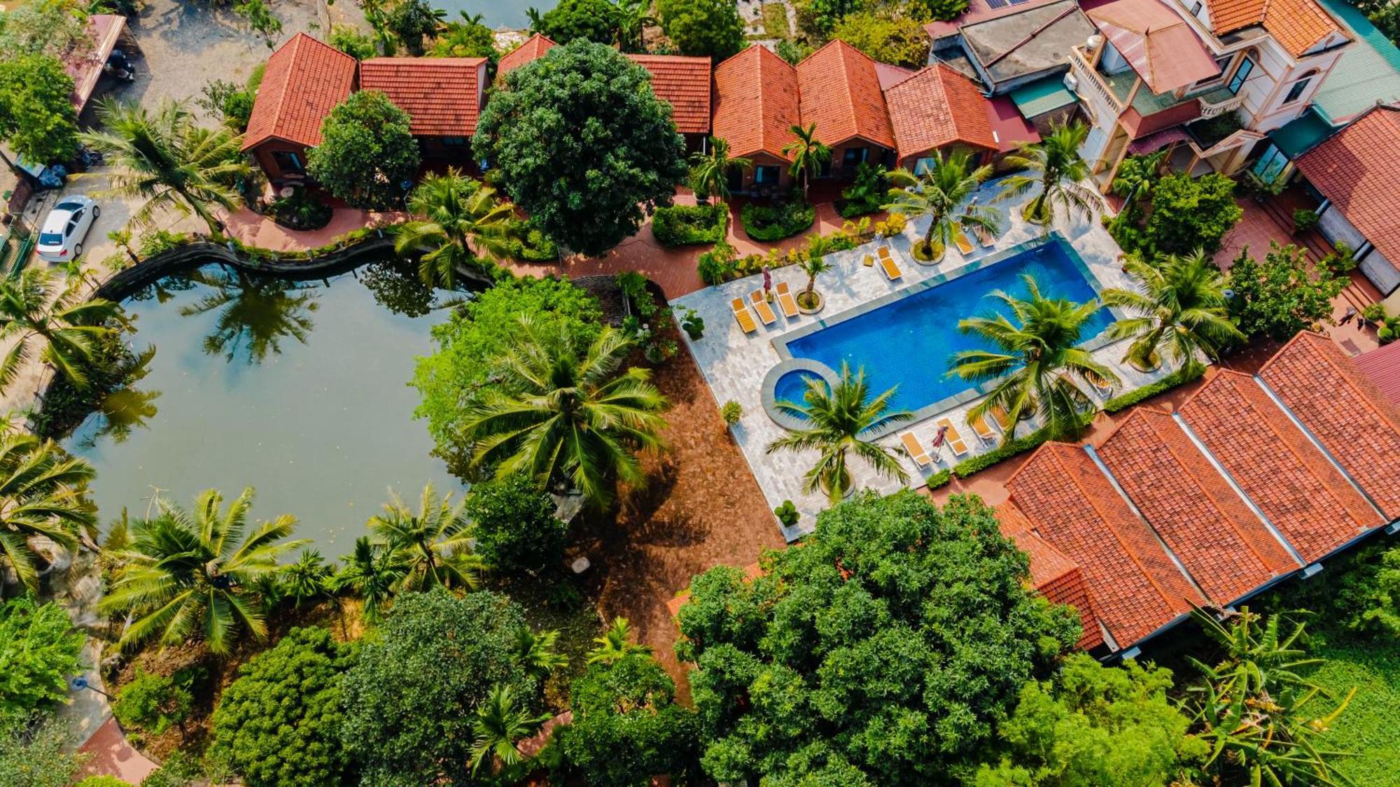 Tam Coc Green Garden Bungalow Ninh Binh Dış mekan fotoğraf
