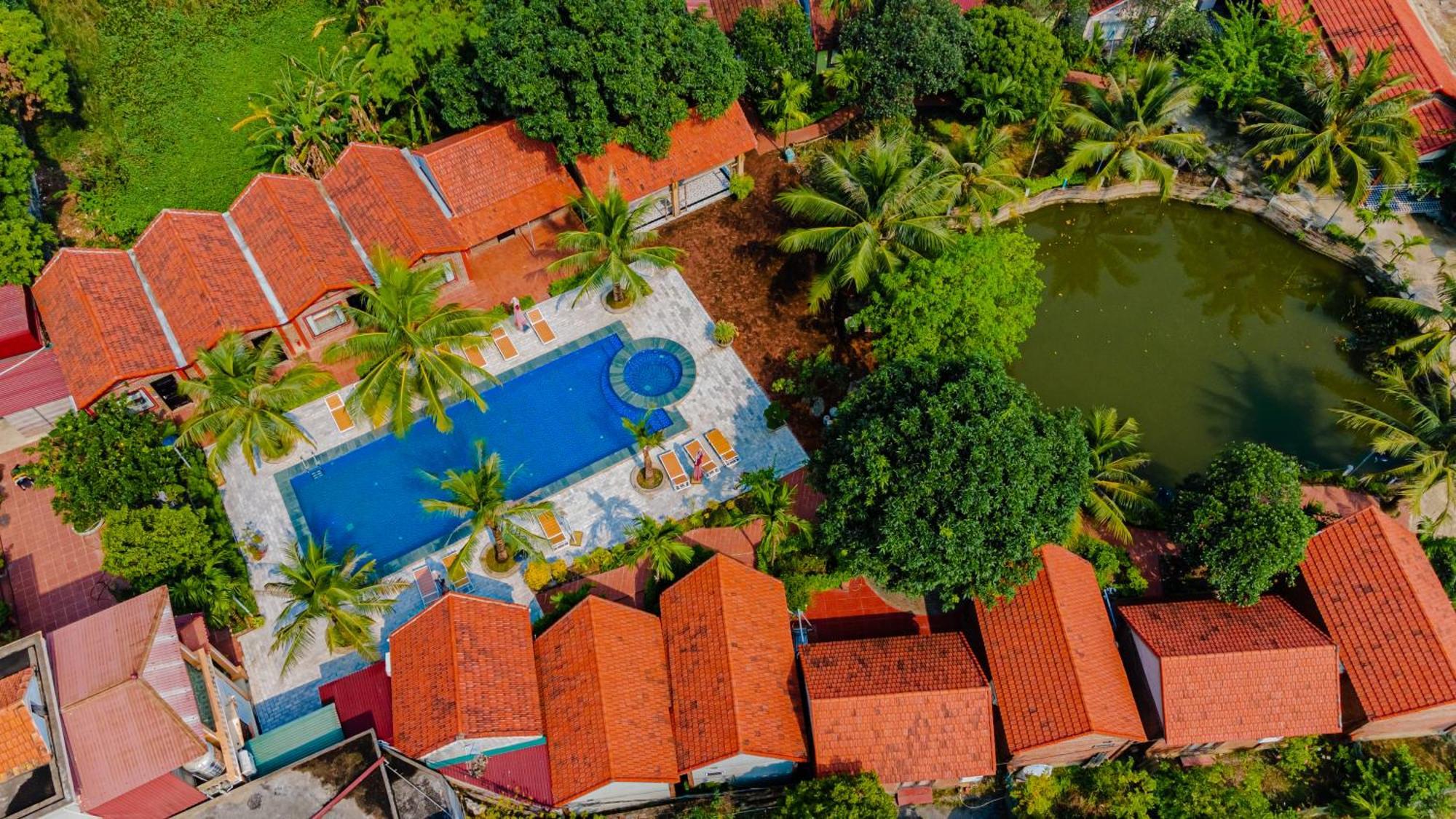 Tam Coc Green Garden Bungalow Ninh Binh Dış mekan fotoğraf
