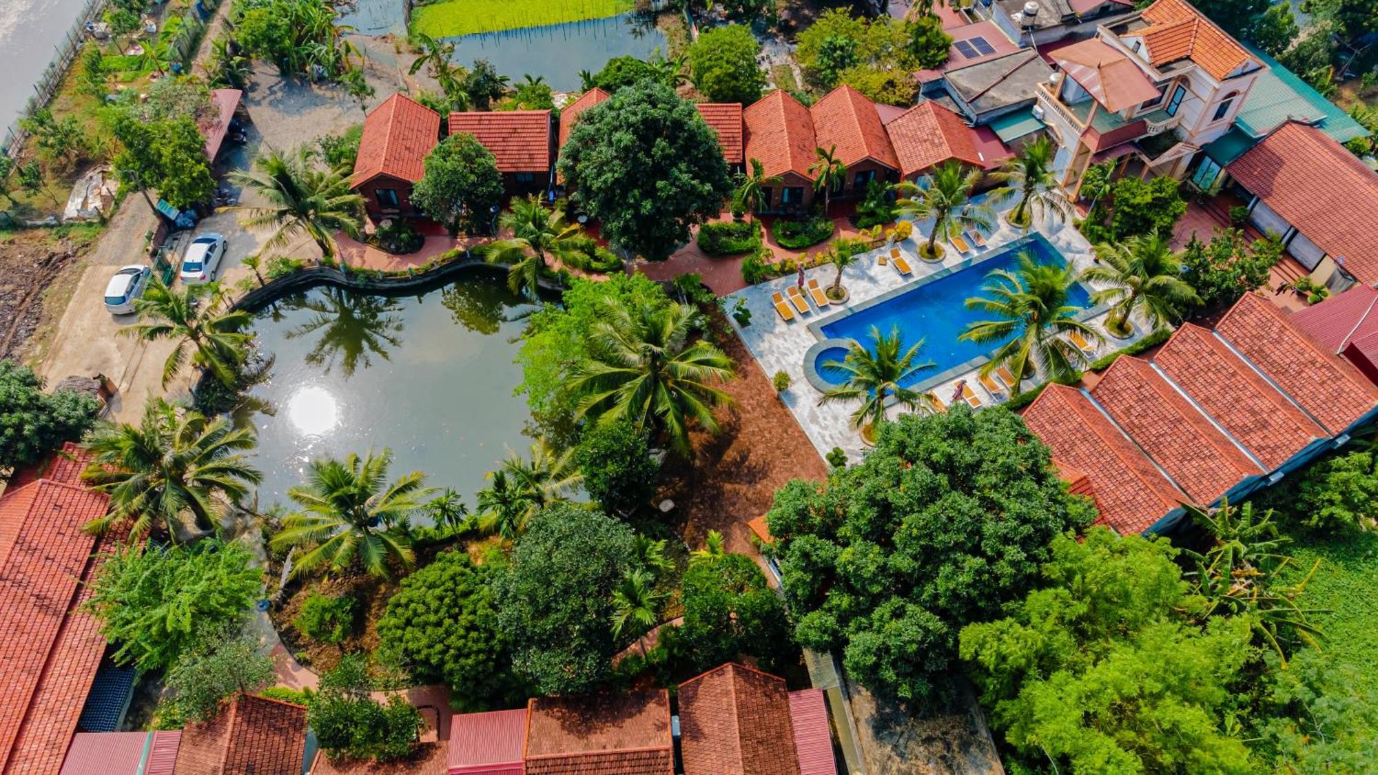 Tam Coc Green Garden Bungalow Ninh Binh Dış mekan fotoğraf