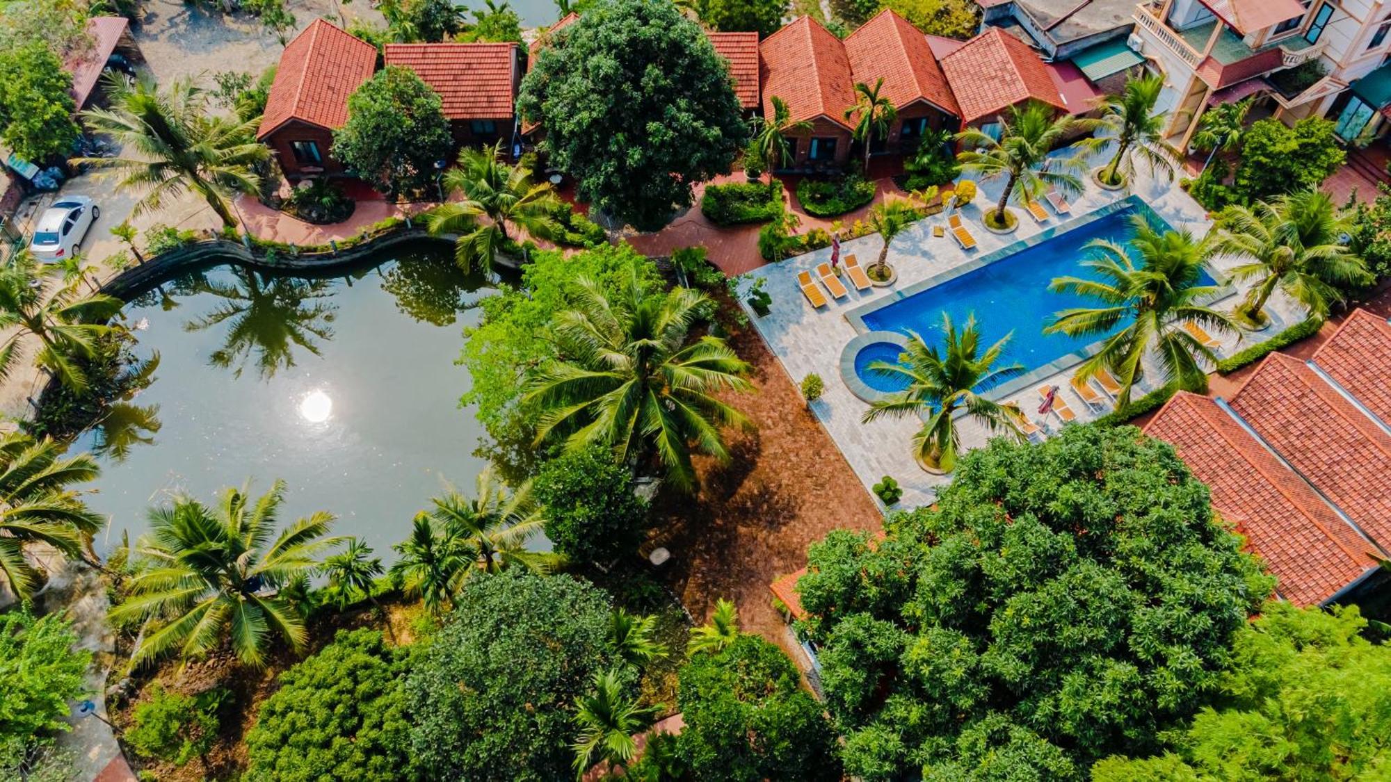 Tam Coc Green Garden Bungalow Ninh Binh Dış mekan fotoğraf