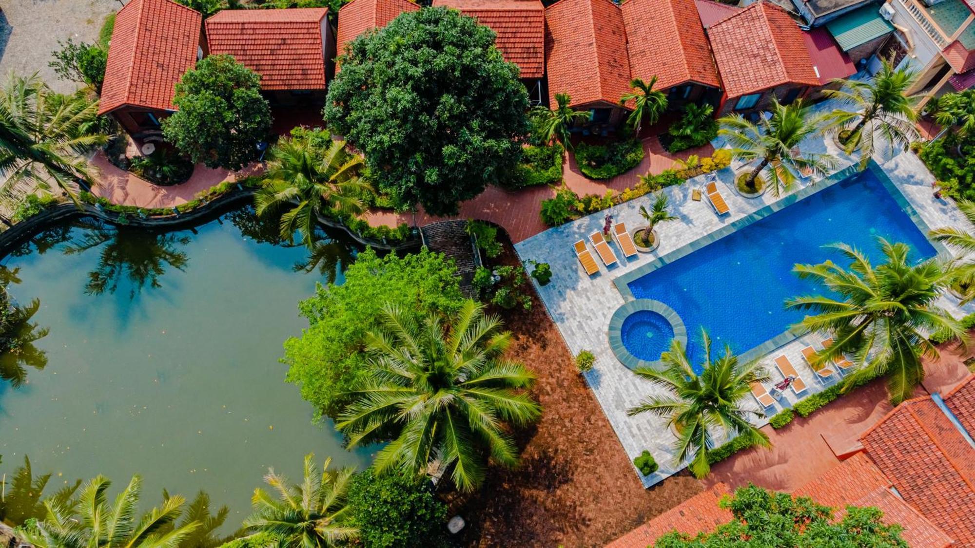 Tam Coc Green Garden Bungalow Ninh Binh Dış mekan fotoğraf