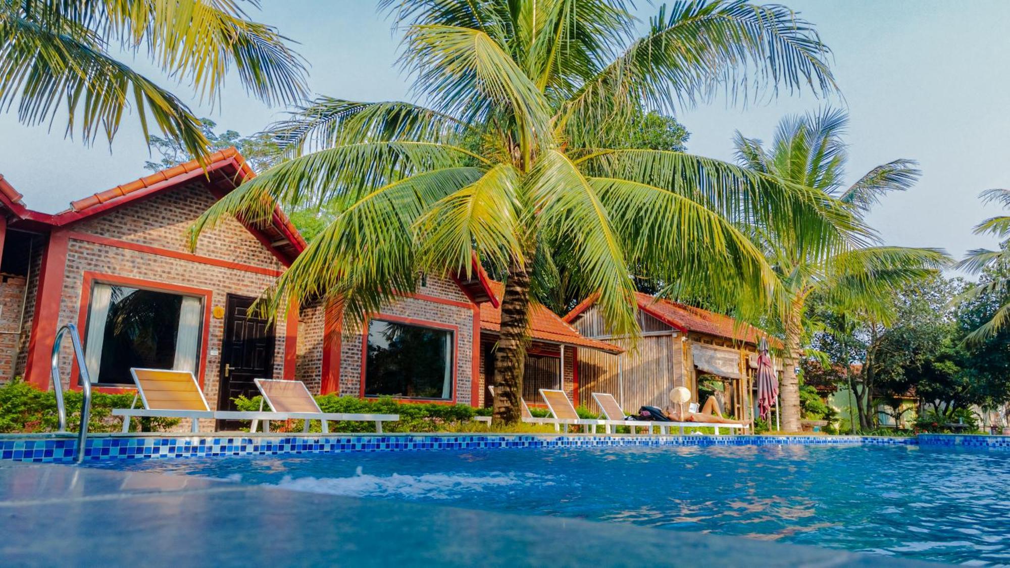 Tam Coc Green Garden Bungalow Ninh Binh Dış mekan fotoğraf