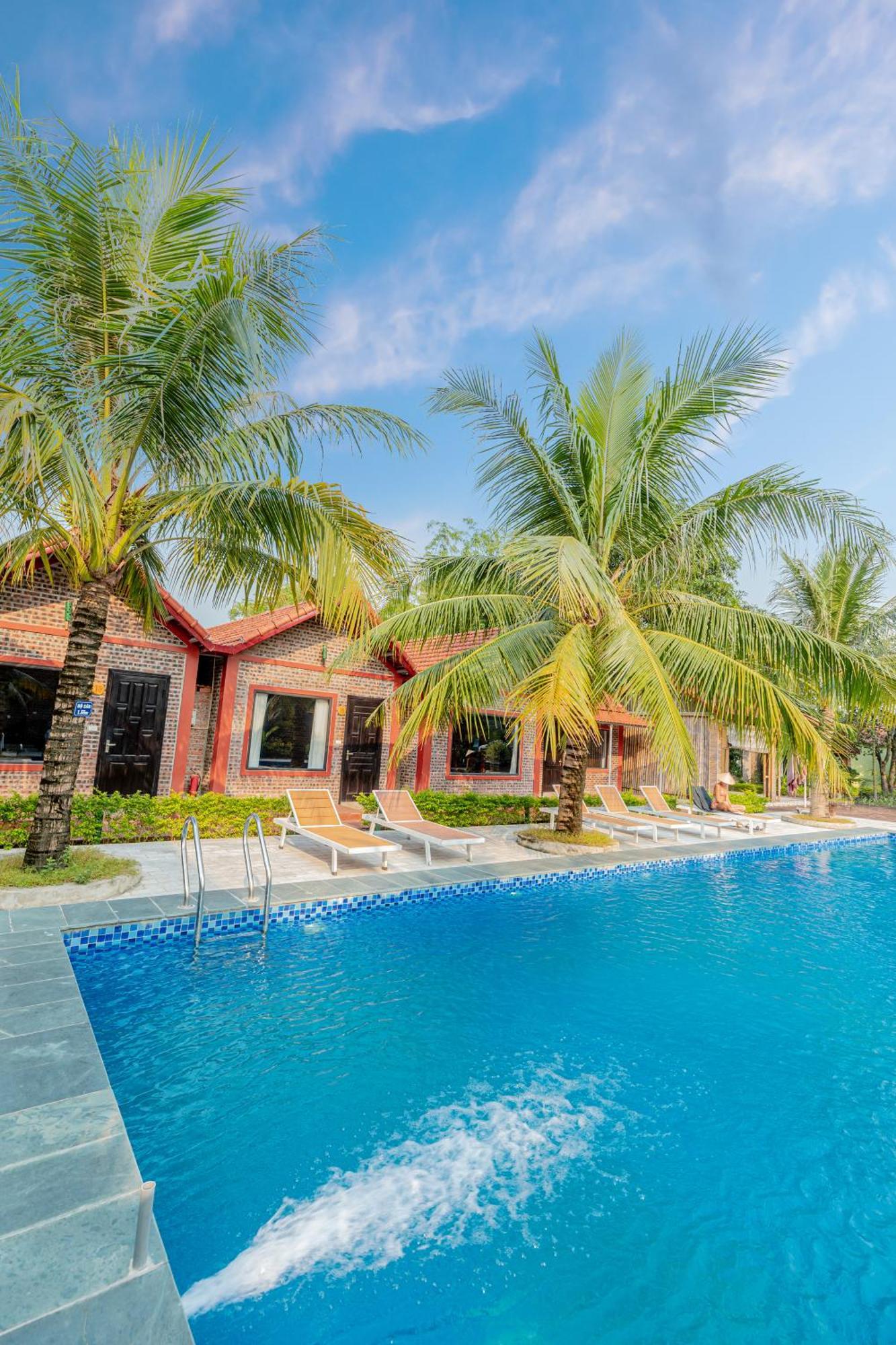 Tam Coc Green Garden Bungalow Ninh Binh Dış mekan fotoğraf