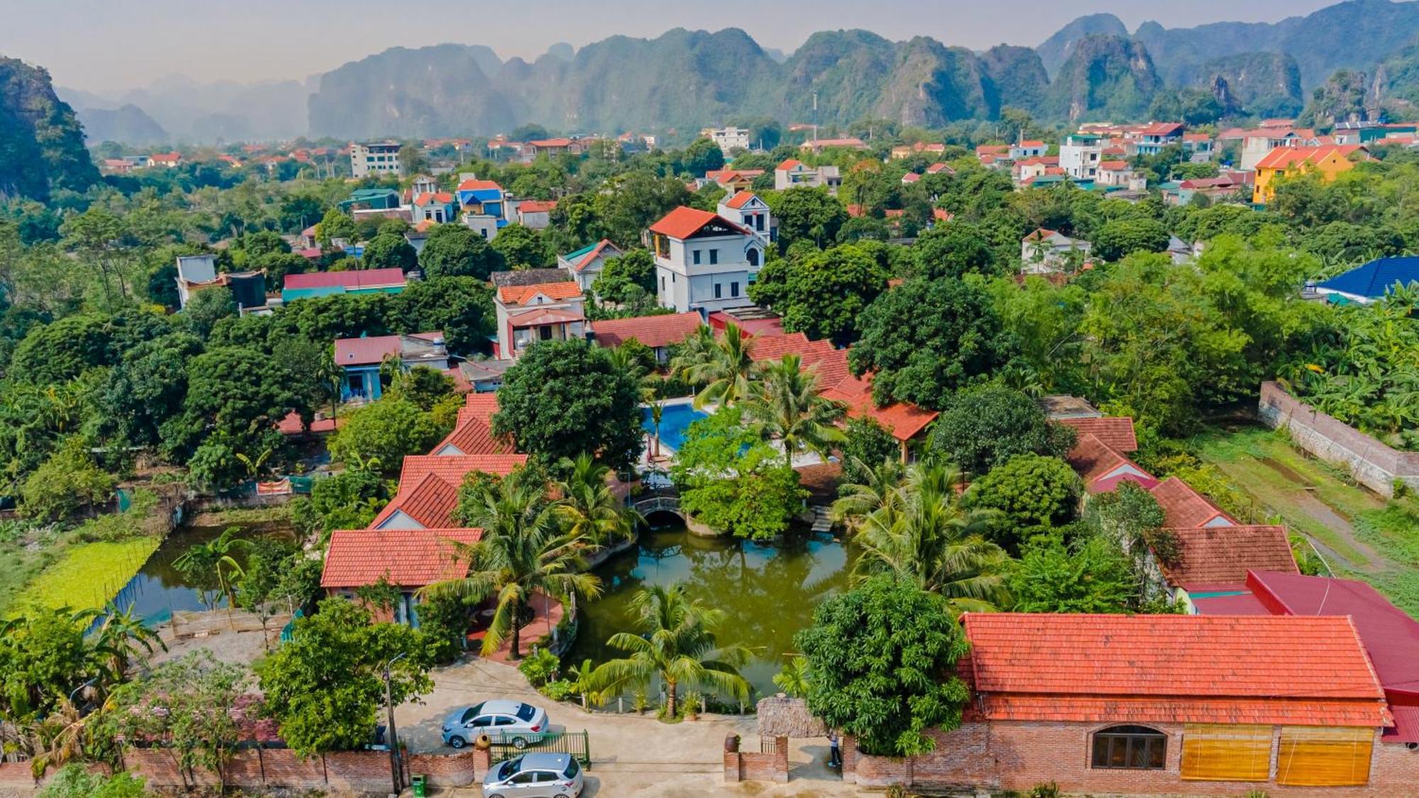 Tam Coc Green Garden Bungalow Ninh Binh Dış mekan fotoğraf