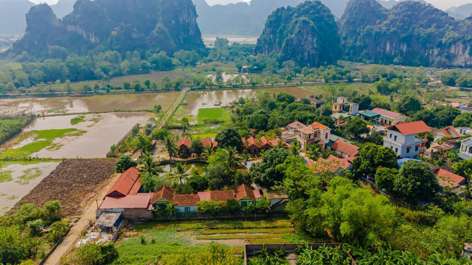 Tam Coc Green Garden Bungalow Ninh Binh Dış mekan fotoğraf